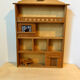 Wooden house shelf