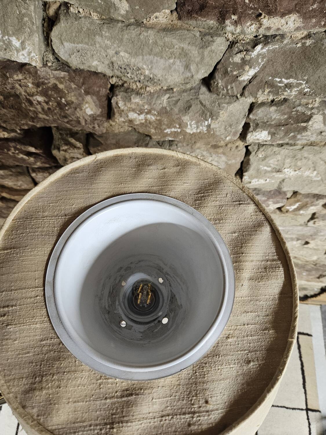 Brass Floor Lamp with Swivel Arm, Germany