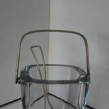 Strömbergshyttan crystal ice bucket with original tongs – scan design