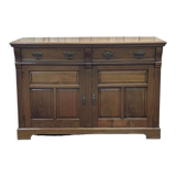Buffet anglais en noyer des années 1950