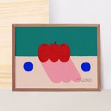 The shadow of the afternoon - wall poster 70x50cm