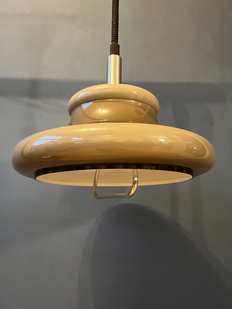 Vintage Herda mushroom pendant lamp