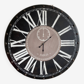 Grande horloge vintage 85/85 maison du monde