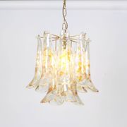 Murano glass chandelier designed by Carlo Nason for Mazzega, 1970s.