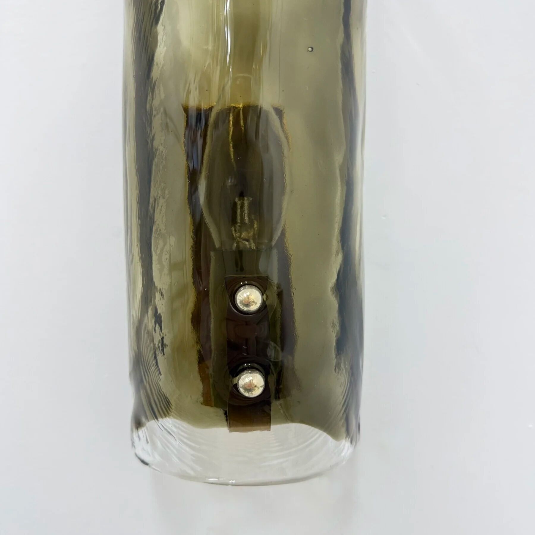 Mid-century glass wall lamp sconce J.T. Kalmar, 1970s, Germany