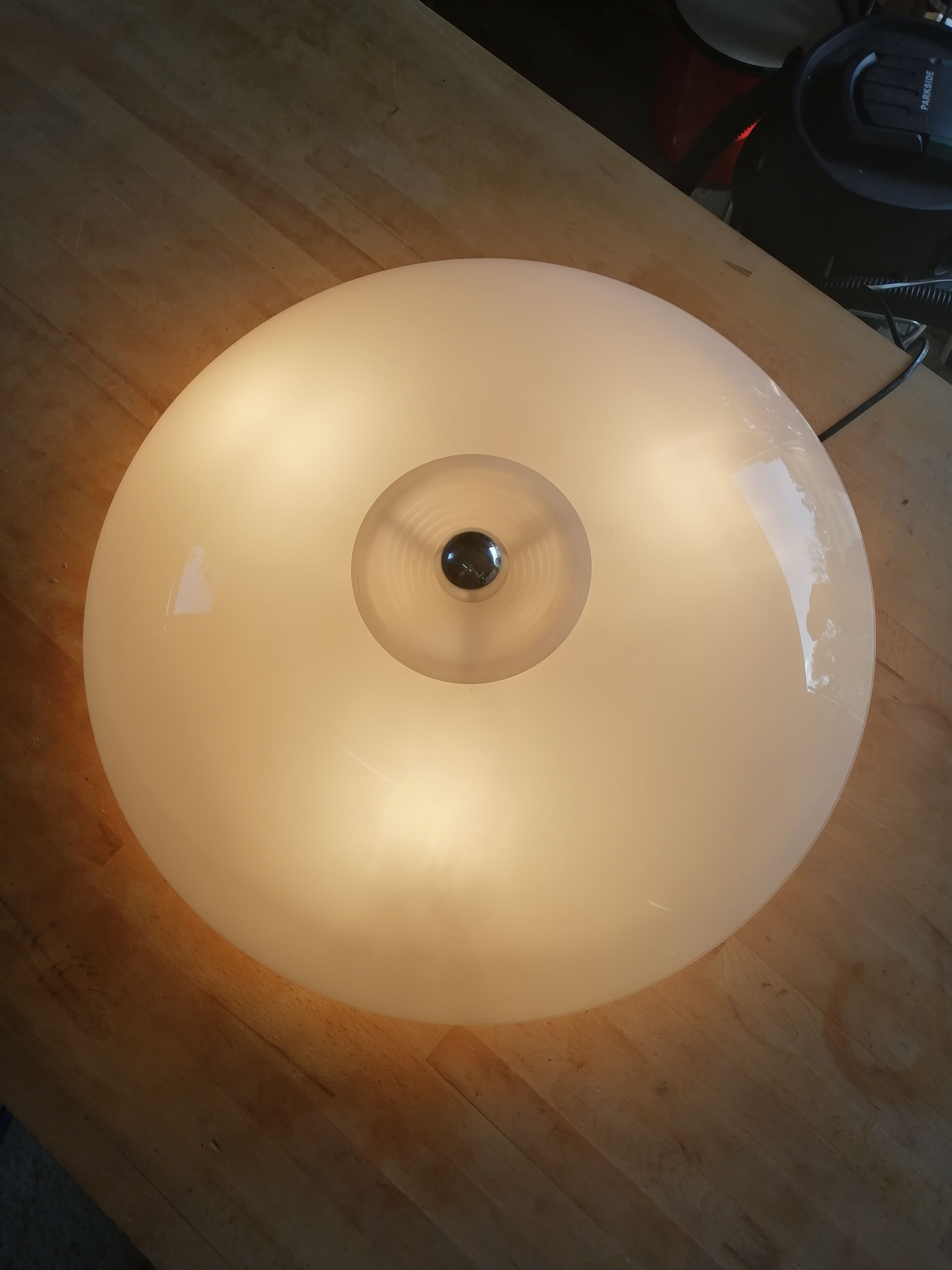 Vintage ceiling light Prandina Italy