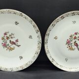 Set of 10 vintage dessert plates Limoges porcelain Bernardaud