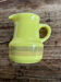 Saint Amand earthenware milk jug