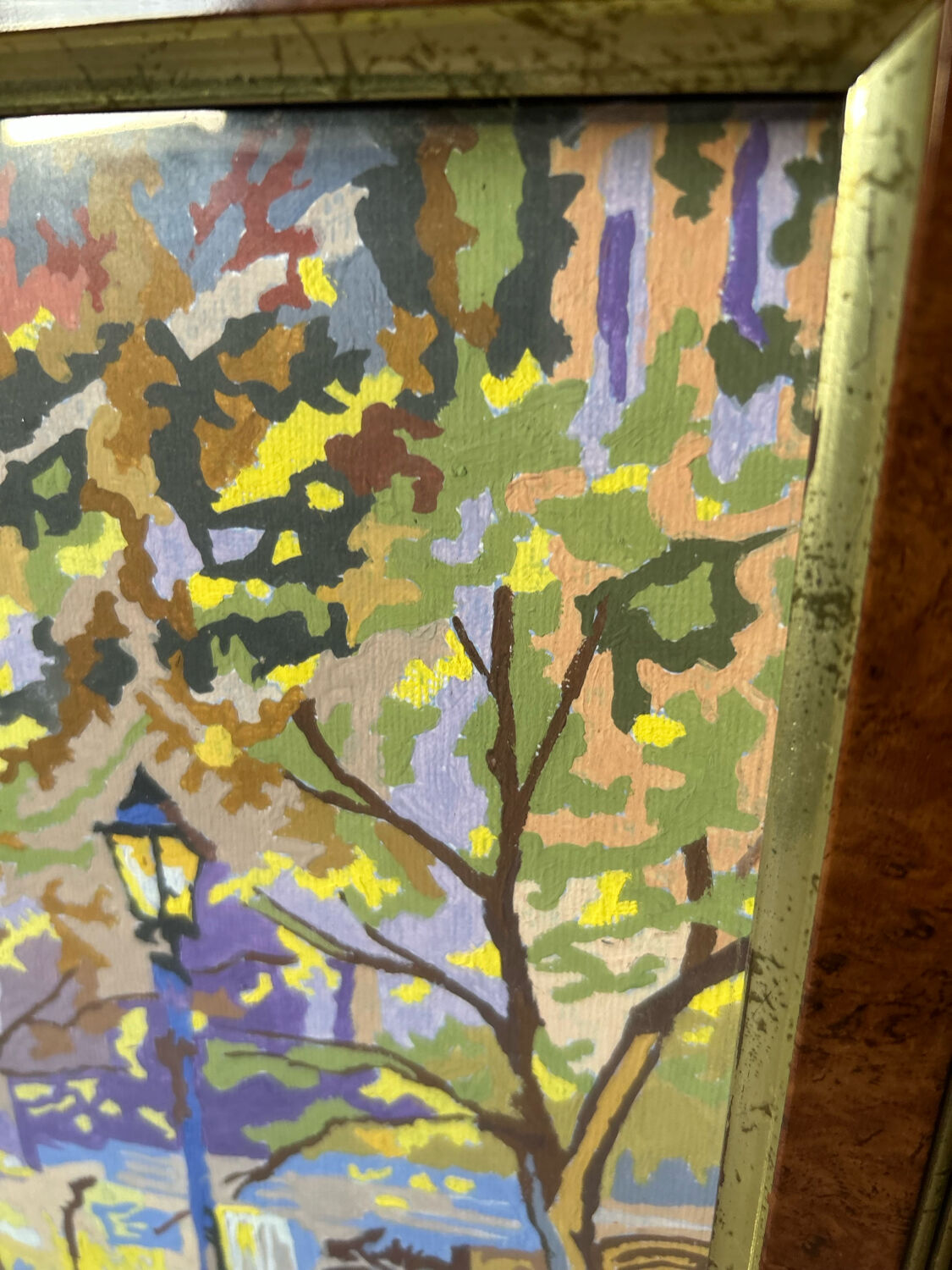 Vintage painting of Paris's grand avenues.