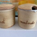 3 spice pots Poterie de la Colombe