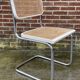 Cesca design chair b32 model in chrome