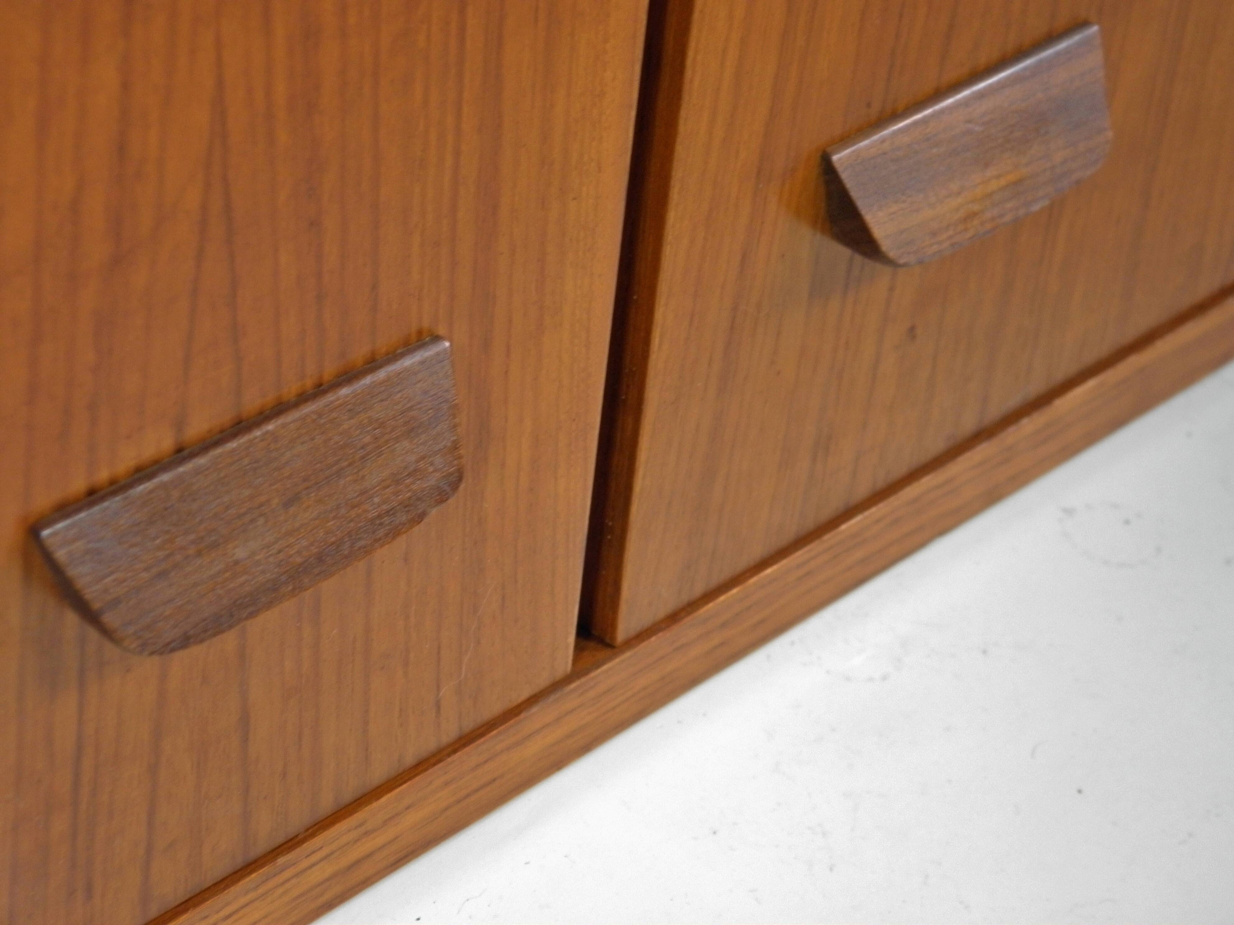 TEAK TV UNIT - 1970s