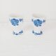 Set of 2 earthenware egg cups with zwiebelmuster