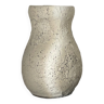 Vase beige texturé