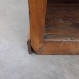 Solid oak shop counter