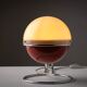 Formland red Space Age table lamp by Sidse Werner & Leif Alring for Fog & Mørup, Denmark, 1970s