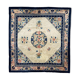 Tapis carré vintage Art Déco de Pékin Chine