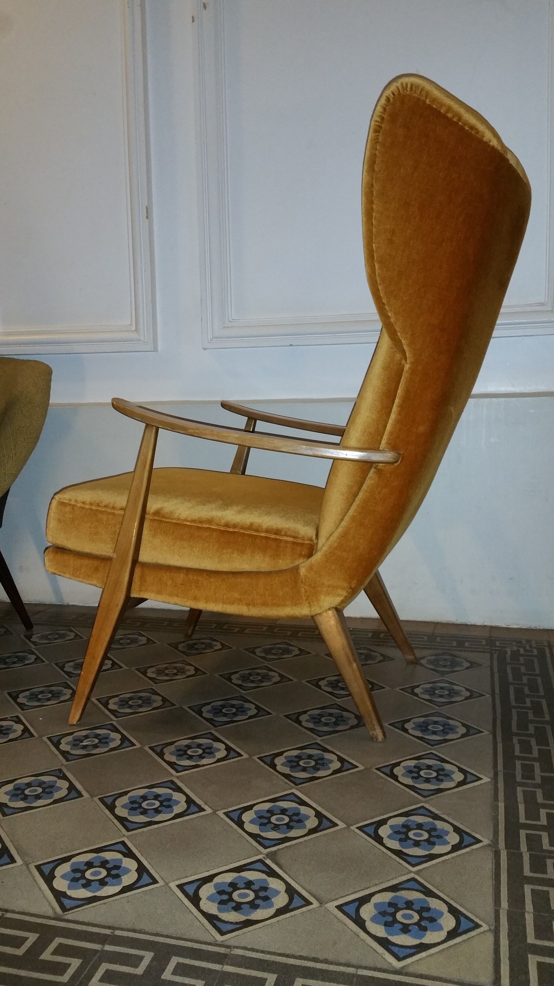 Wing armchair by  Wilhelm Knoll for Antimott