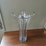 Vintage crystal vase