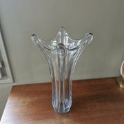 Vintage crystal vase