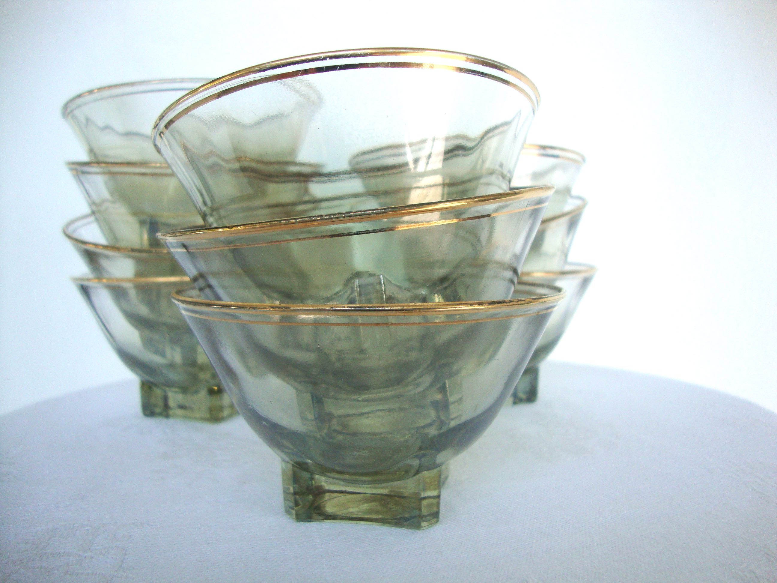 Set de 10 coupes à dessert