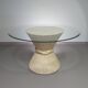 Retro Vintage Sheaf Of Wheat Bamboe dining table By Mcguire America Wide 122 Height 72 cm