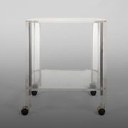 Desserte en plexiglas