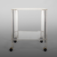 Desserte en plexiglas