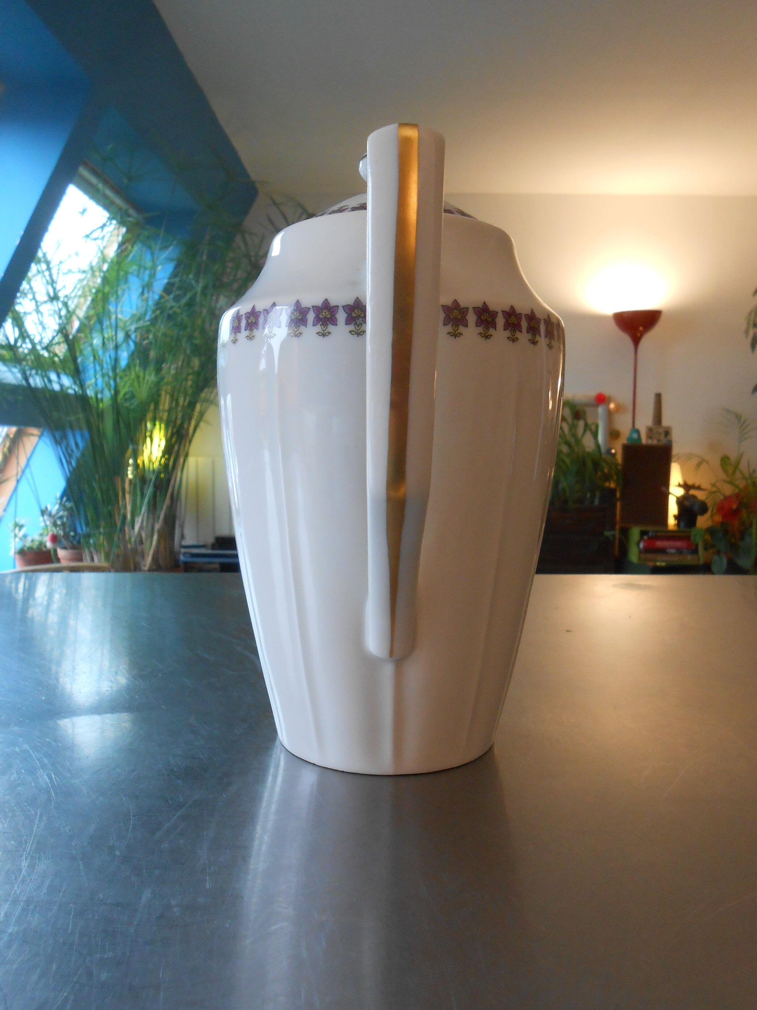 Limoges porcelain teapot