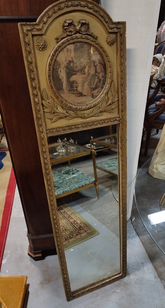 Narrow Trumeau Louis XVI Style