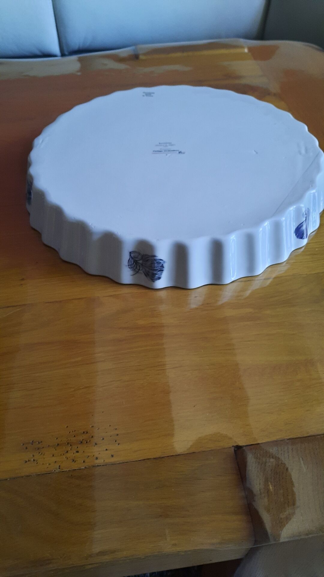 Vintage pie dish