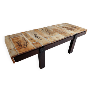 Table basse  Roger capron