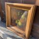 Still life with three apples, oil on canvas, 1940