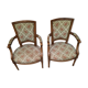 Paire de fauteuils de style Louis XVI