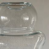 Glass mushroom vase