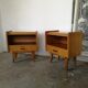 Paire de chevets Vintage, pieds compas