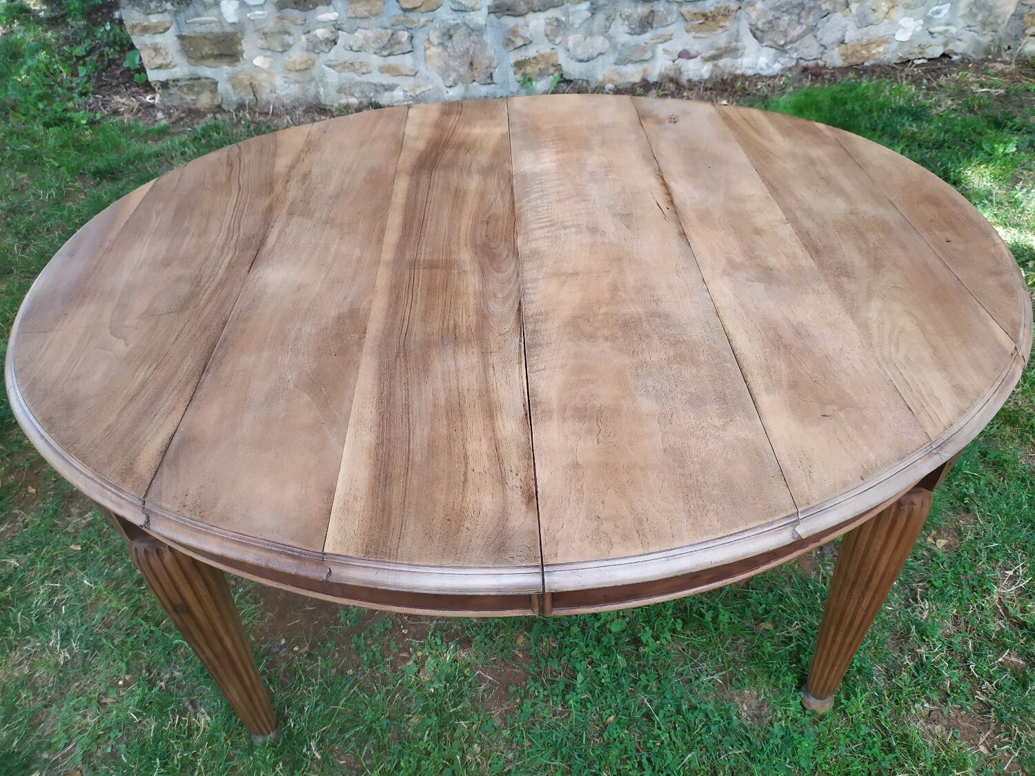 Stamped table