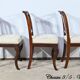 Suite of 5 Cuban Mahogany Chairs, Restoration Period – Early 19th Century