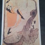 Poster of Jane Avril by Toulouse Lautrec
