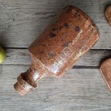 Pyrite sandstone bottle