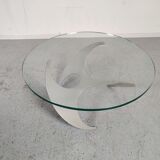 Table basse "Propeller" par Knut Hesteberg pour Ronald Schmitt, années 70