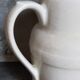 Covered pitcher in porcelain fire of Grigny XIXth stamped P.Precious