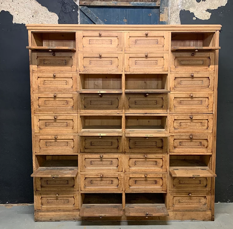 Early 20th century notary furniture in oak