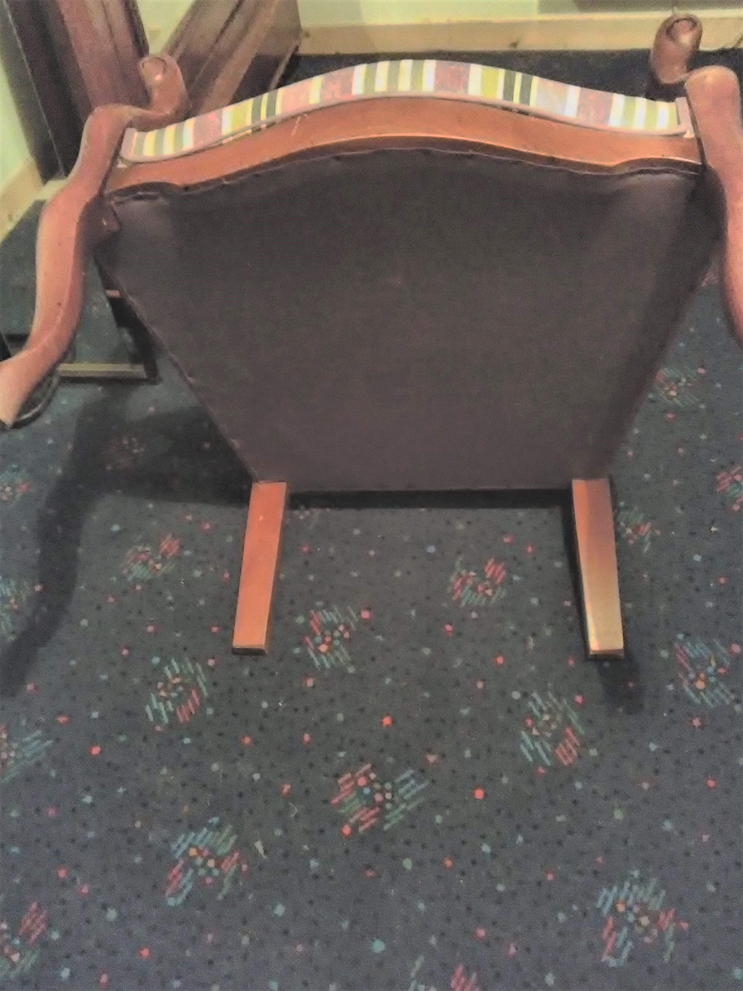 Relooked Voltaire armchair