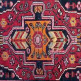 Antique Persian Hamadan rug 3.5' x 4.8' (107cm x 146cm) 1920s - 1C1207