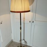 Gilded bronze floor lamp