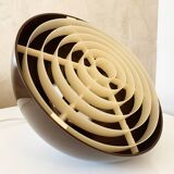 Brown Space Age Ceiling Light by A. Schröder Kemi, Denmark 1970s