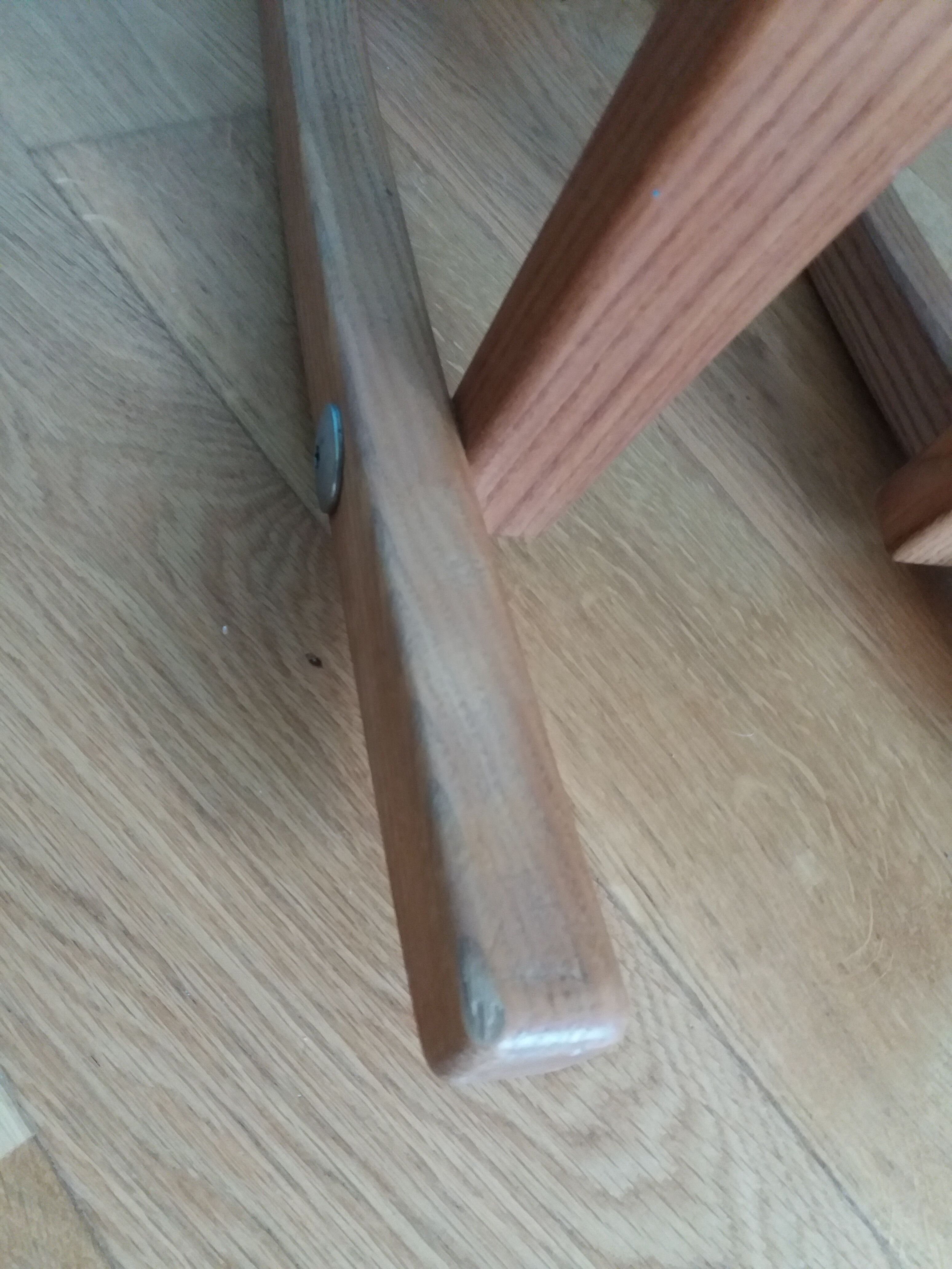 Wooden rocking horse