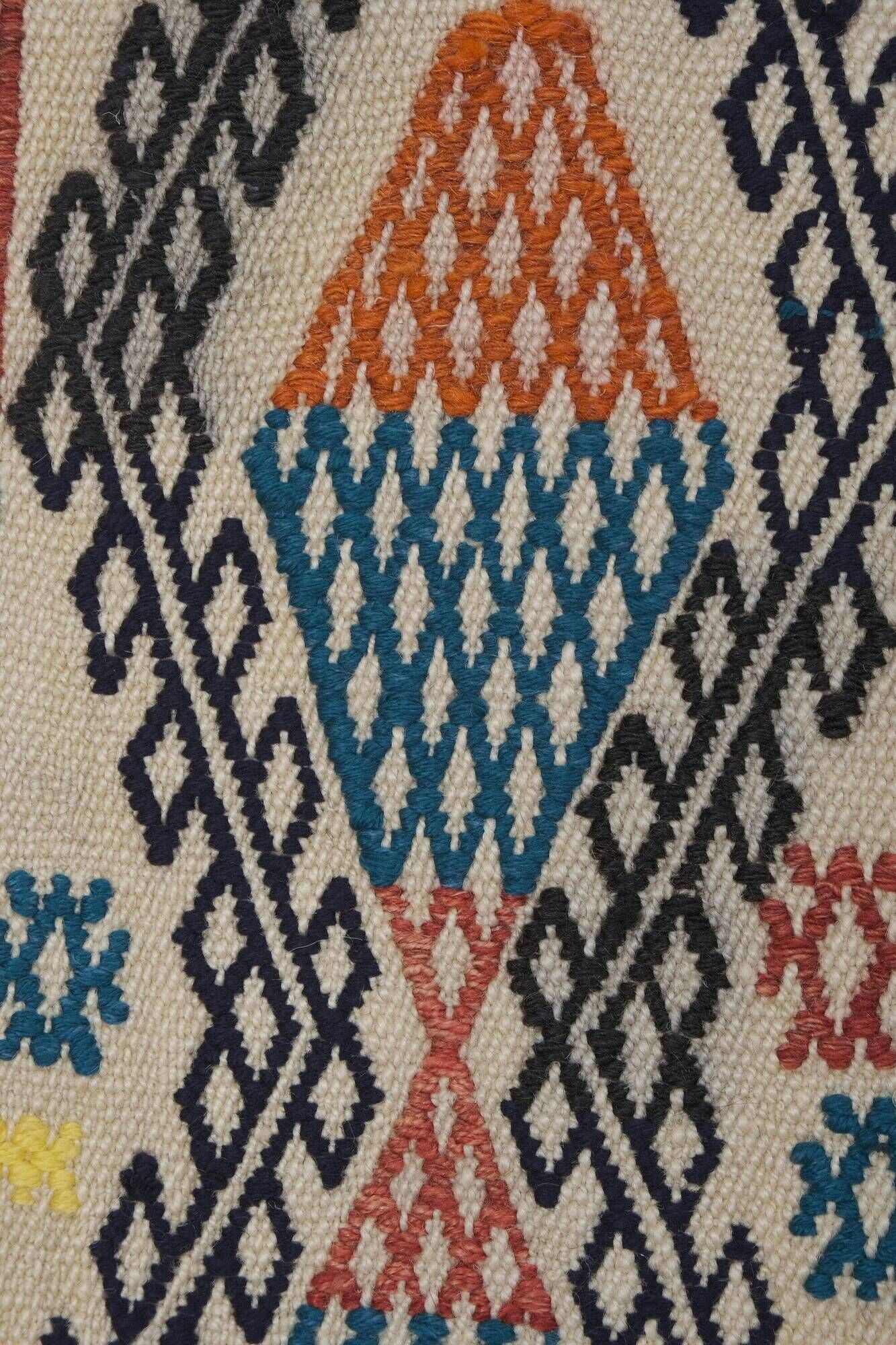 Vintage Turkish hallway rug 75x504 cm