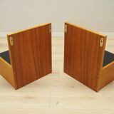 Set of hanging bedside cabinets, Danish design, 1960s, designer: Hans J. Wegner, manufacturer: Getam